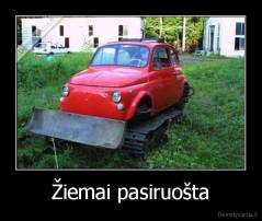 Žiemai pasiruošta - 