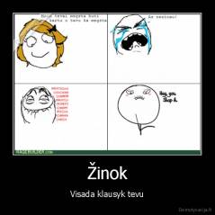 Žinok - Visada klausyk tevu