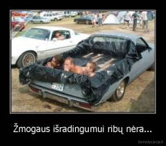 Žmogaus išradingumui ribų nėra... - 
