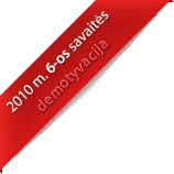 -os savaitės demotyvacija