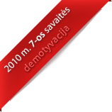 -os savaitės demotyvacija